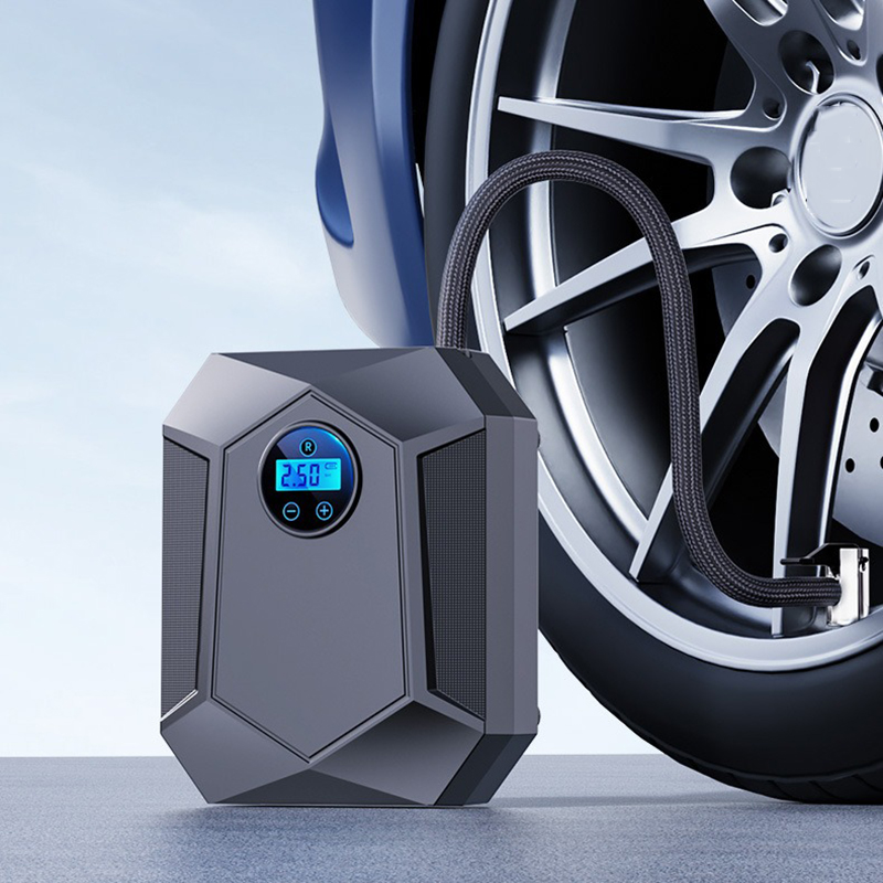 Car Portable Tire Inflator - DC12Vポータブル有線カータイヤインフレーターエアコンプレッサーエアポンプ、車、バイク、オートバイのタイヤ、ボール用のコード付きカーエアポンプ