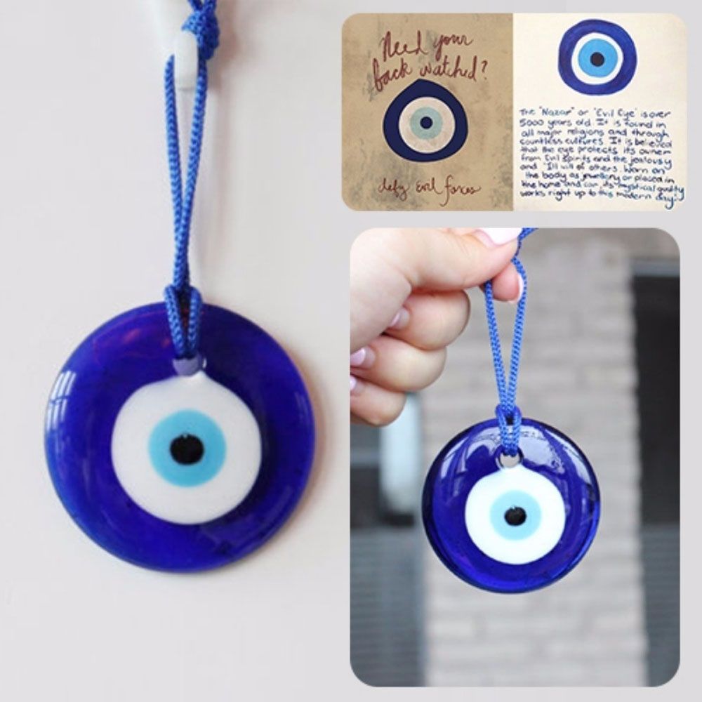 Car Accessories Evil Eye - 邪眼カーペンダント,頑丈なガラスランプ,流行の家のオフィス,ラッキーチャーム,室内装飾,自動アクセサリー