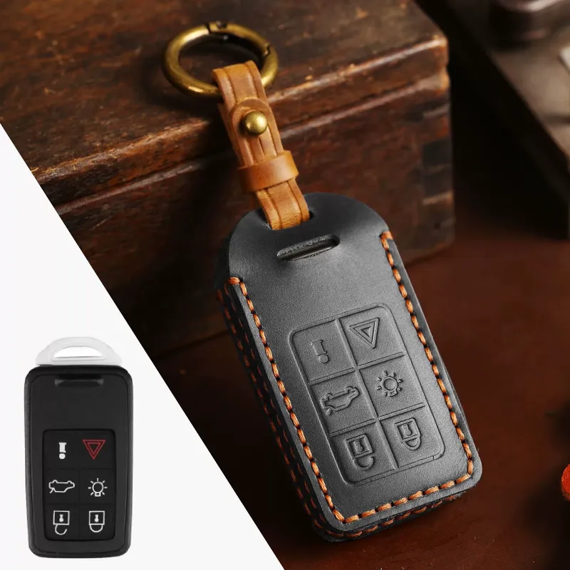 Volvo Car Accessories Xc90 - ボルボXC60 S90 XC90 V60 S60用本革カーシートカバーフルセットインテリアアクセサリークッションプロテクターオート用品