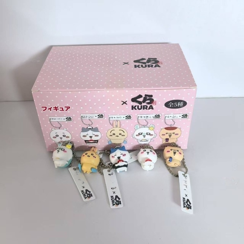 Car Accessories Decoration - トレンディなハチワレうさぎ漫画人形飾り車内装飾飾り小さくてかわいい人形ルームデスクトップ装飾