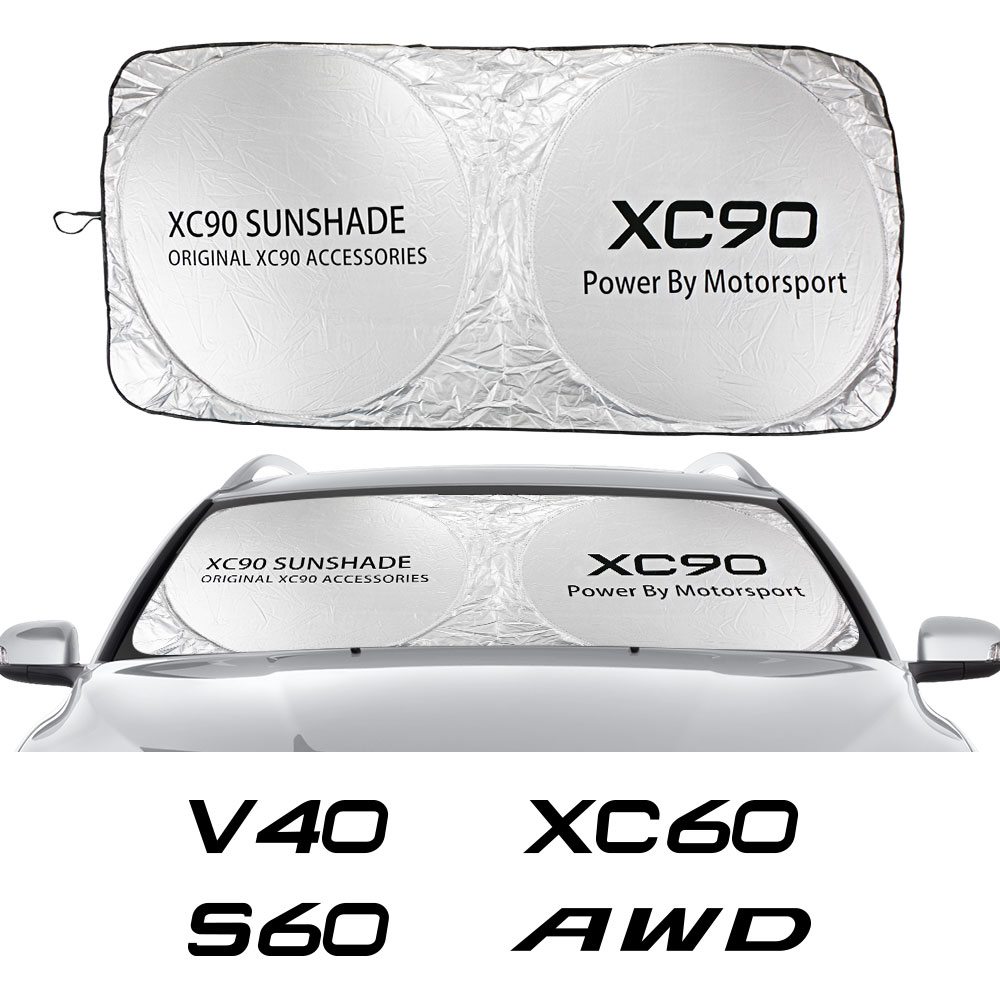 Volvo Car Accessories Xc90 - 車のフロントガラスカバー,車のアクセサリー,バンパー,サンシェード,Volvo xc60 xc90 s60 xc40 awd