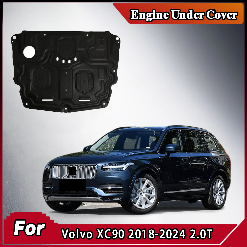 Volvo Car Accessories Xc90 - ボルボXC90 2018-2024 2.0Tエンジンシャーシシールド スプラッシュボトムプロテクションボード 車用アクセサリー アンダーカバー