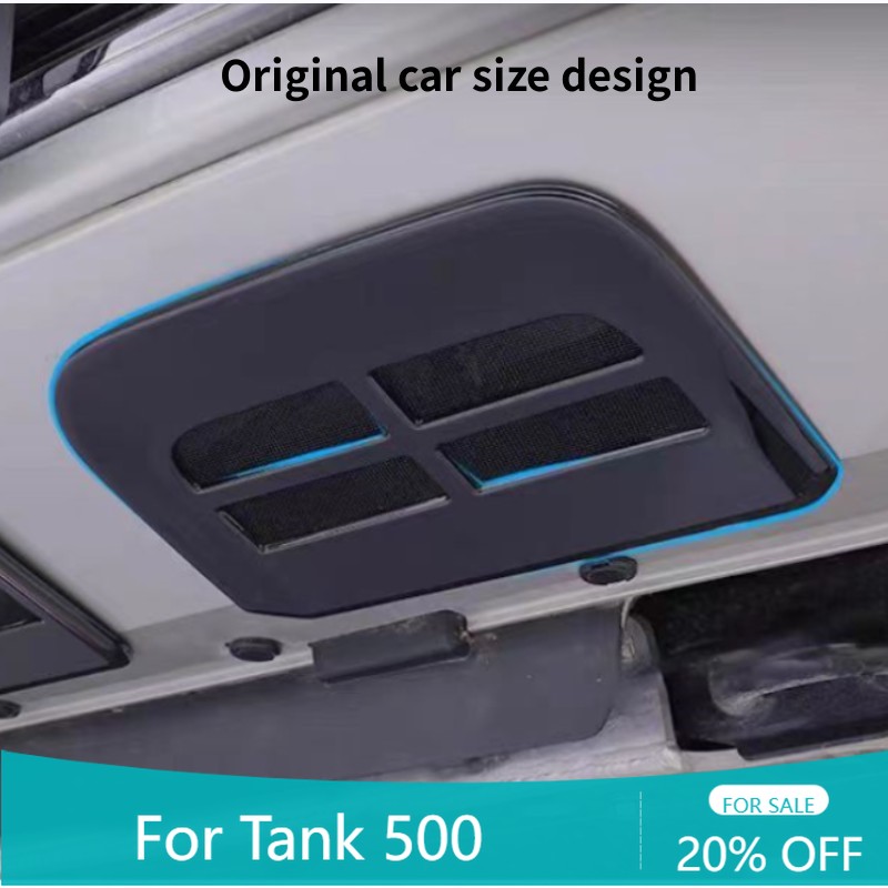 Car Accessories Under 500 - グレートウォールGWM WEY タンク500用 車フロントリップ防虫ネット センターネット 下部防虫ネット