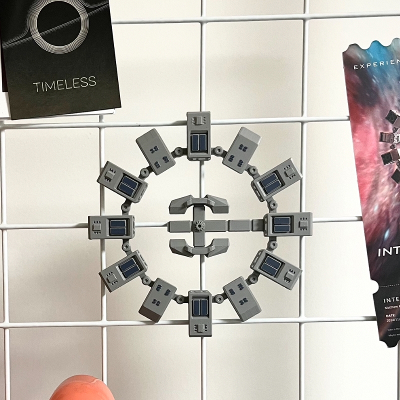 Car Accessories Sticker - インターステラー・エンデュランス宇宙ステーション - 磁気冷蔵庫マグネット/車用ステッカーおもちゃ