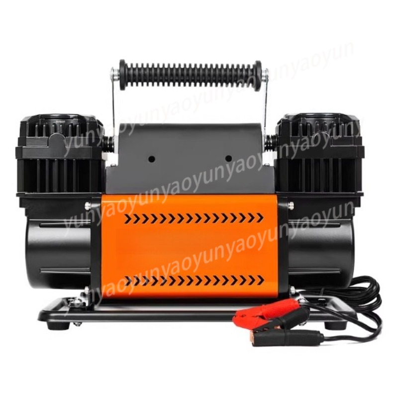 Car Portable Tire Inflator - ハイパワー二重シリンダーカータイヤインフレーターポータブルエアコンプレッサー緊急アクセサリー