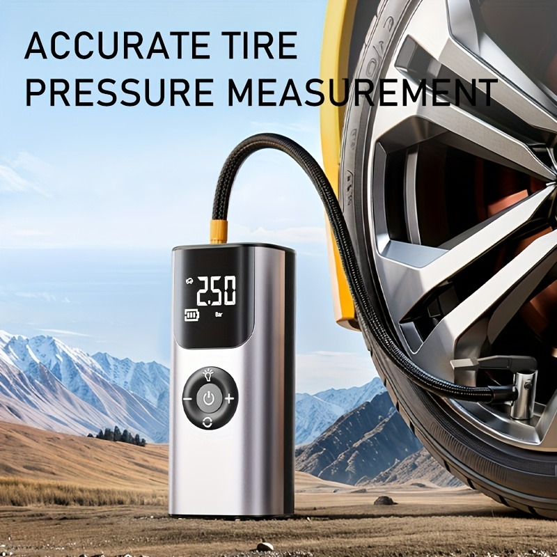 ポータブルカーエアポンプタイヤインフレータ電動エアコンプレッ - Car Portable Tire Inflator のレビューと価格