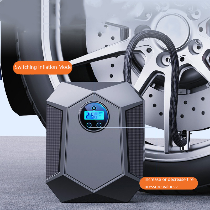 DC12Vポータブル有線カータイヤインフレーターエアコンプレ - Car Portable Tire Inflator のレビューと価格