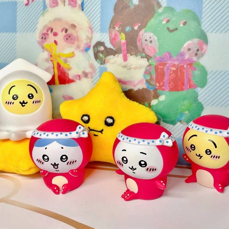 小さくて愛らしいうさぎハチワレフィギュア人形漫画人形車内装飾 - Car Accessories Decoration のレビューと価格
