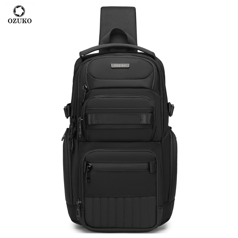 OZUKONew ビジネス通勤メンズクロスボディバッグ防水多 - Car Accessories Gifts For Men のレビューと価格