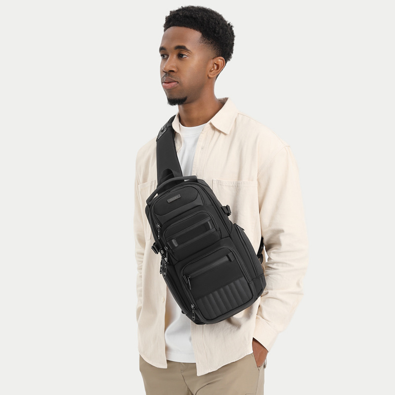 OZUKONew ビジネス通勤メンズクロスボディバッグ防水多 - Car Accessories Gifts For Men のレビューと価格