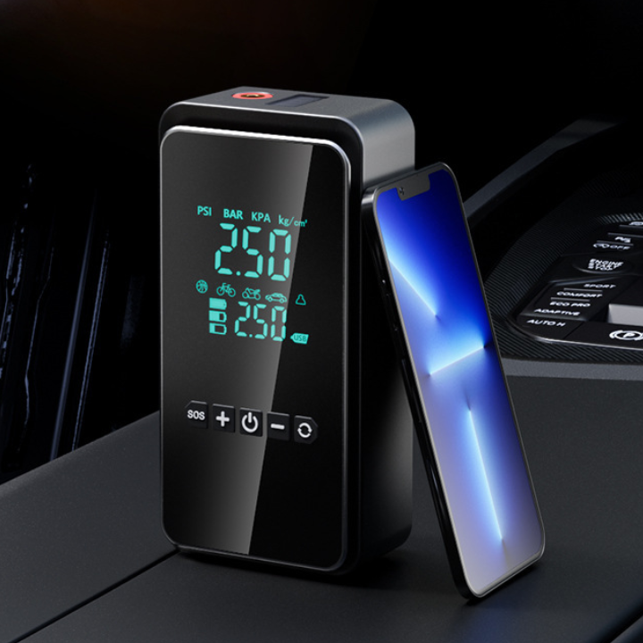 新型設計高圧ポータブルエアコンプレッサー12V電動ワイヤレス - Car Portable Tire Inflator のレビューと価格
