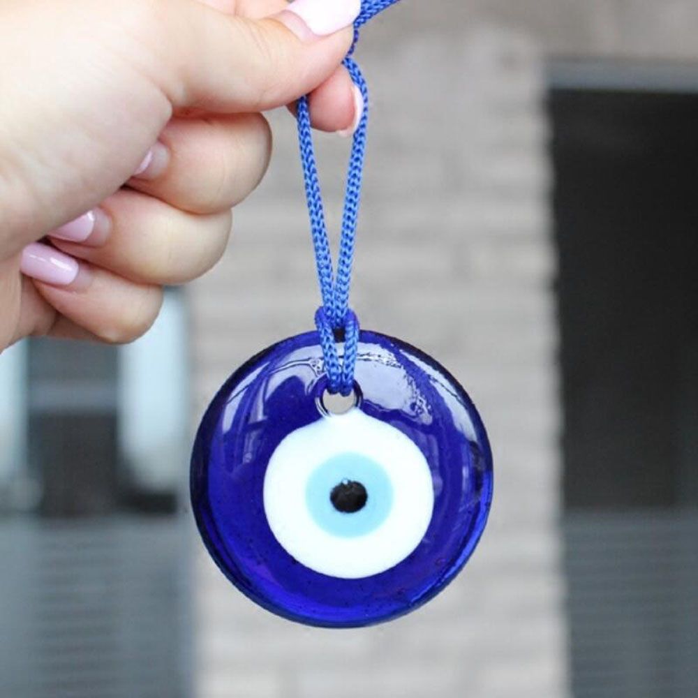 邪眼カーペンダント,頑丈なガラスランプ,流行の家のオフィス, - Car Accessories Evil Eye のレビューと価格