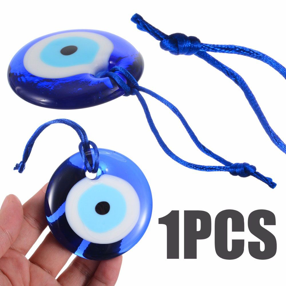 邪眼カーペンダント,頑丈なガラスランプ,流行の家のオフィス, - Car Accessories Evil Eye のレビューと価格