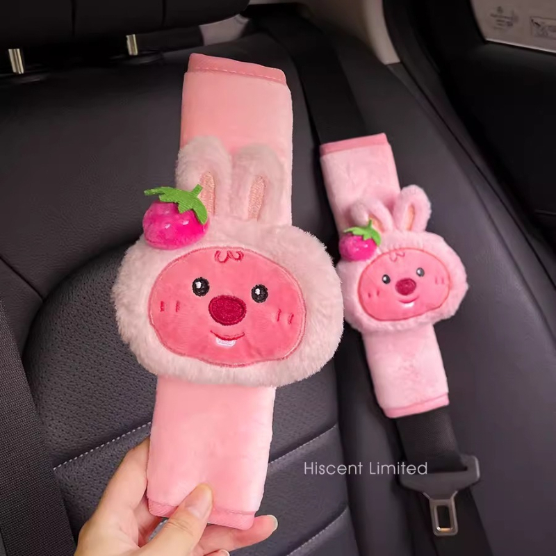 漫画の可愛い小さなビーバー、ルーピーのぬいぐるみ、創造的なカ - Car Accessories Decoration のレビューと価格