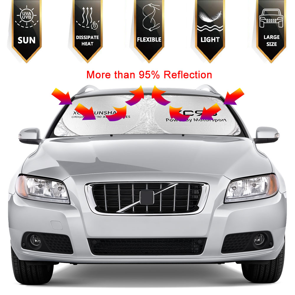 車のフロントガラスカバー,車のアクセサリー,バンパー,サンシ - Volvo Car Accessories Xc90 のレビューと価格