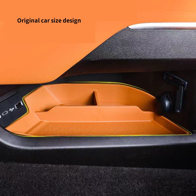 シリコーン車の中央制御下収納ボックスサイレント防水収納パッド - Car Accessories Under 500 のレビューと価格