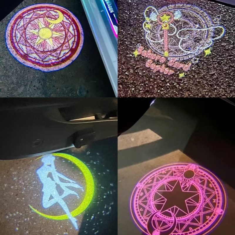 セーラームーンアニメカーウェルカムライトプロジェクターランプ - Car Accessories Decoration のレビューと価格