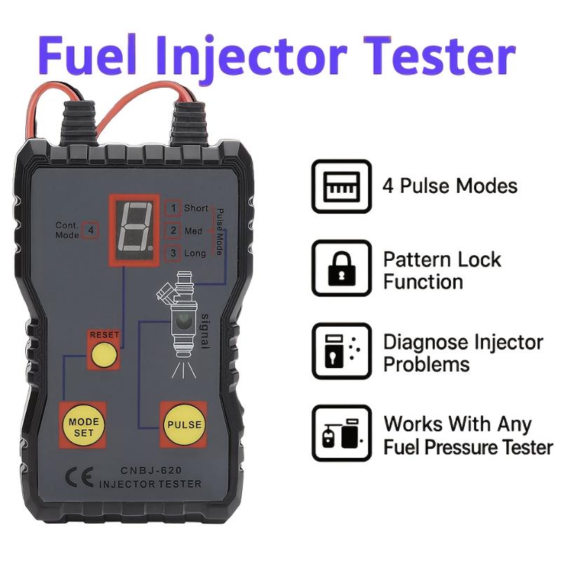 車用燃料噴射装置テスター ポータブル 4パルスモード 燃料シ - Fuel Injector Cleaner のレビューと価格