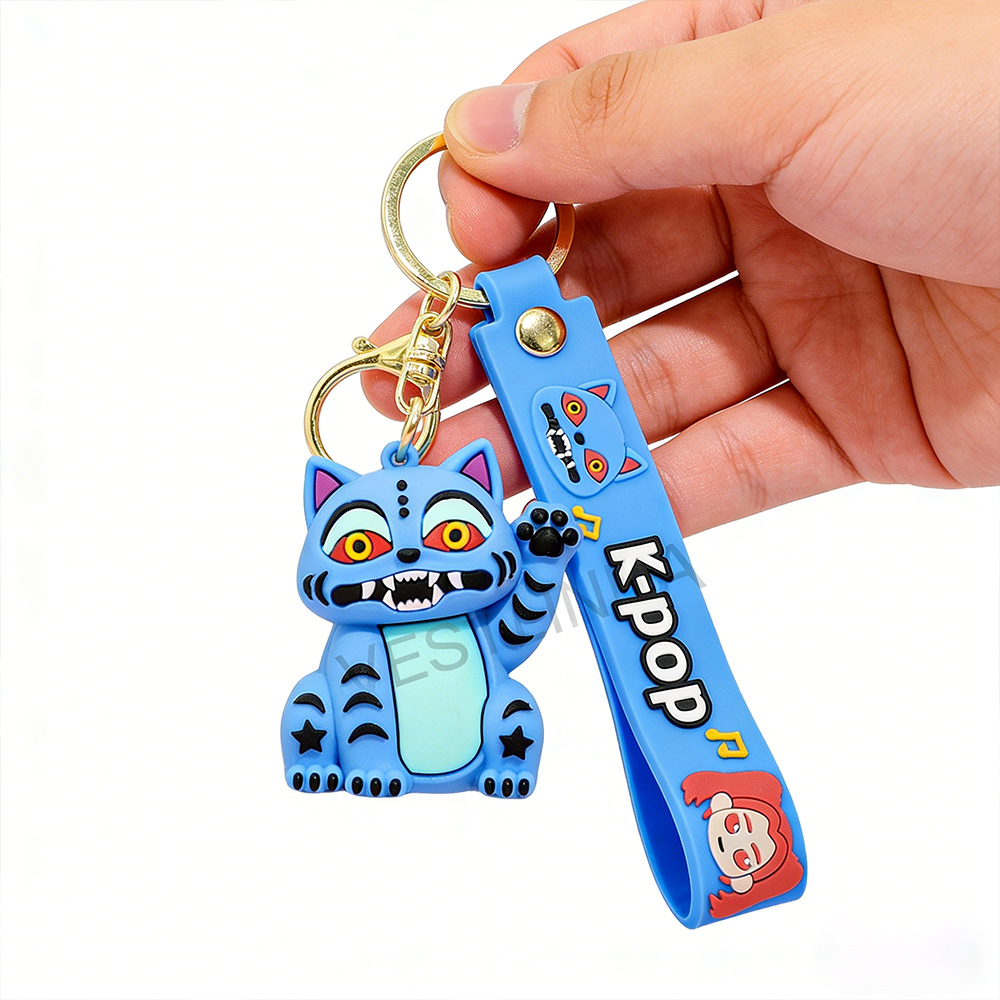 大人気K-POPデーモンハンターシリーズキーホルダー3D立体 - Car Accessories Decoration のレビューと価格