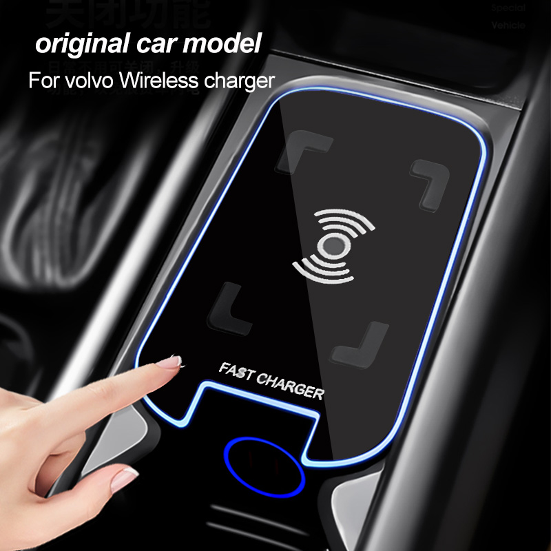 ワイヤレスカーチャージャー,ボルボ,電話充電プレート,アクセ - Volvo Car Accessories Xc90 のレビューと価格