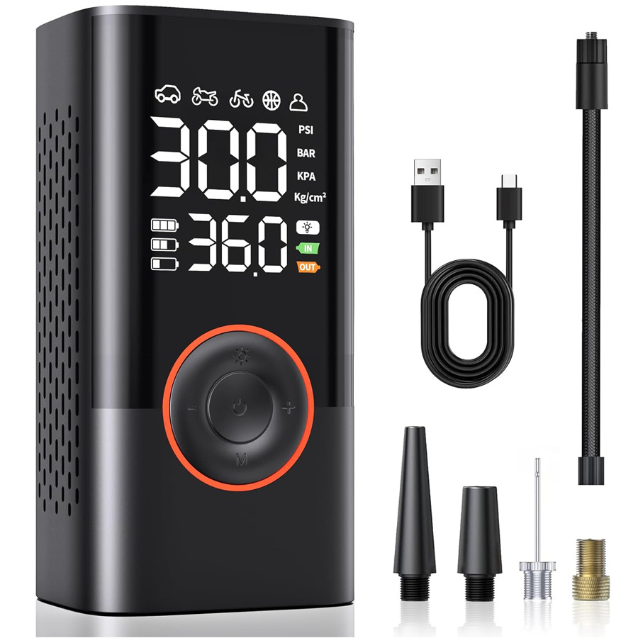 効果的な充電式ワイヤレススマートエアポンプ、オフロード車、自 - Car Portable Tire Inflator のレビューと価格
