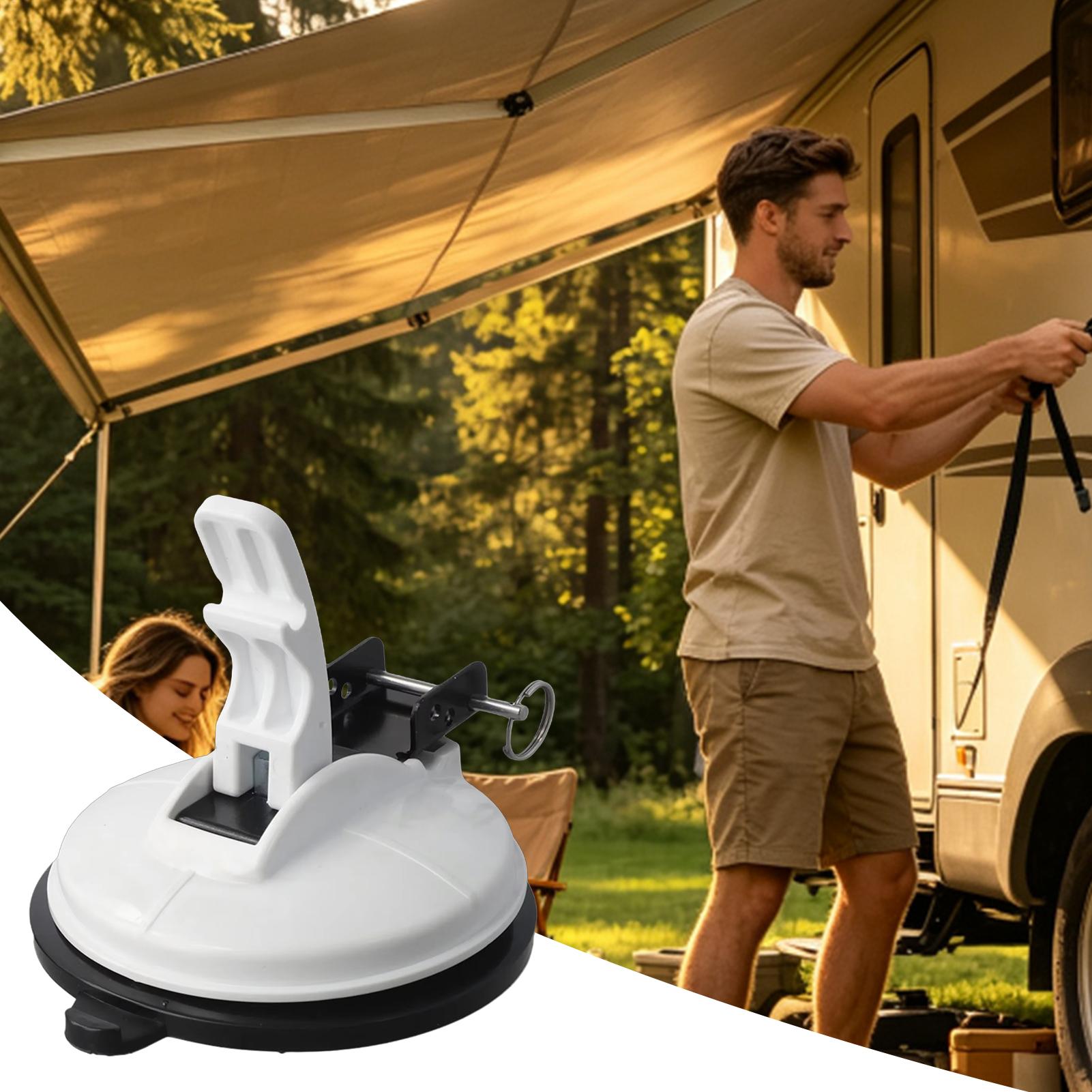 強力な吸盤、滑り止め真空強力クリップ、穴あけ不要、RVルーフ - Car Accessories For Camping のレビューと価格
