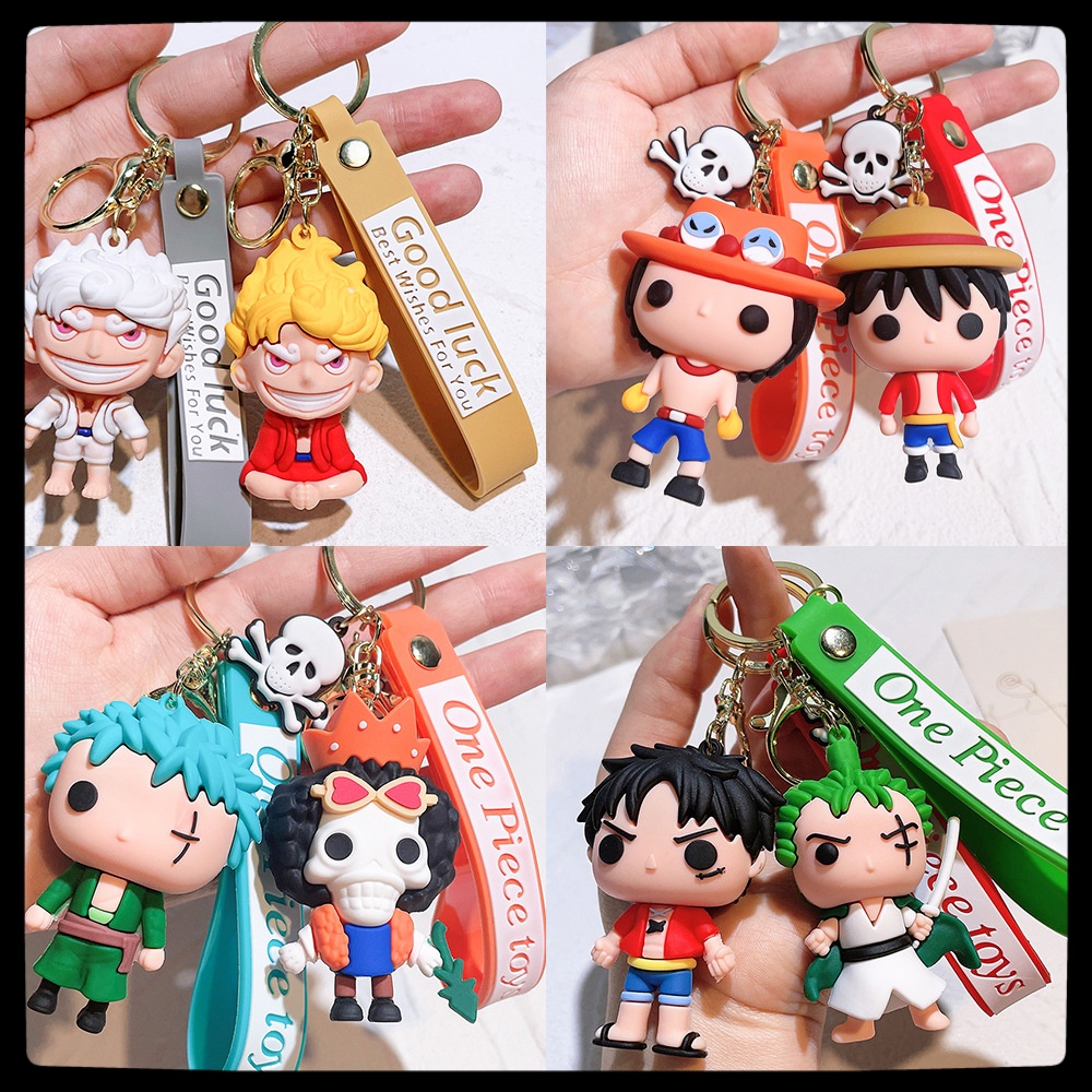 アニメワンピースフィギュアキーホルダールフィゾロエース七武将 - Car Accessories Gifts For Men のレビューと価格