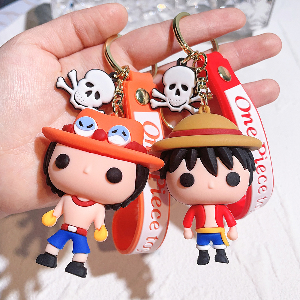 アニメワンピースフィギュアキーホルダールフィゾロエース七武将 - Car Accessories Gifts For Men のレビューと価格