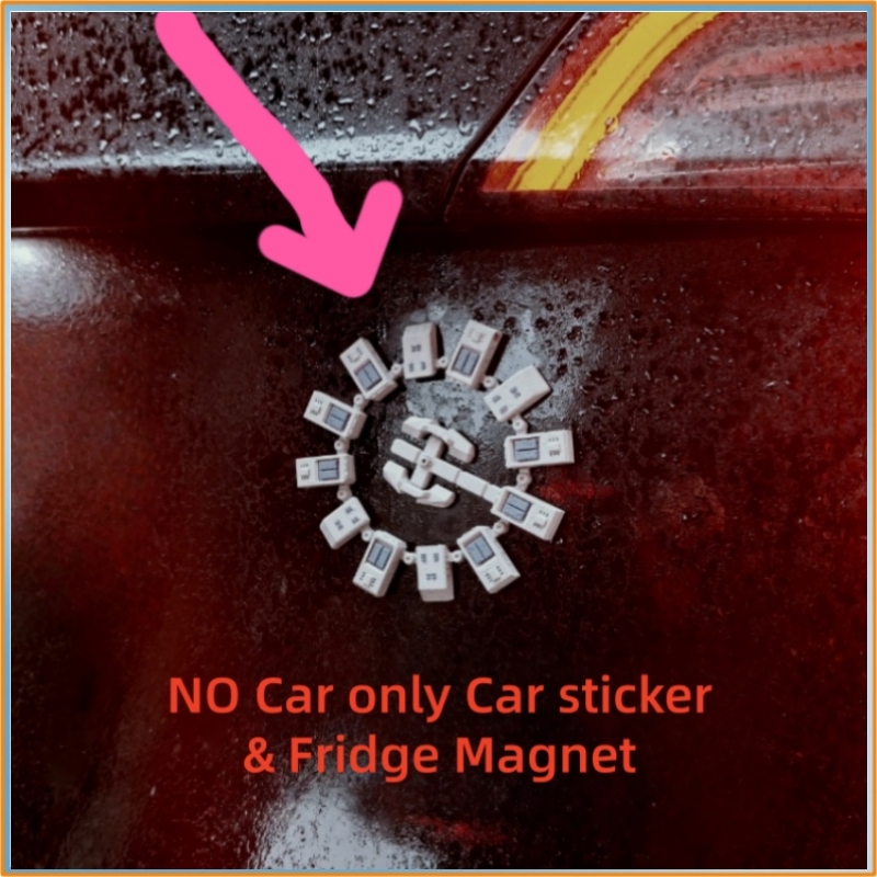 インターステラー・エンデュランス宇宙ステーション - 磁気冷 - Car Accessories Sticker のレビューと価格