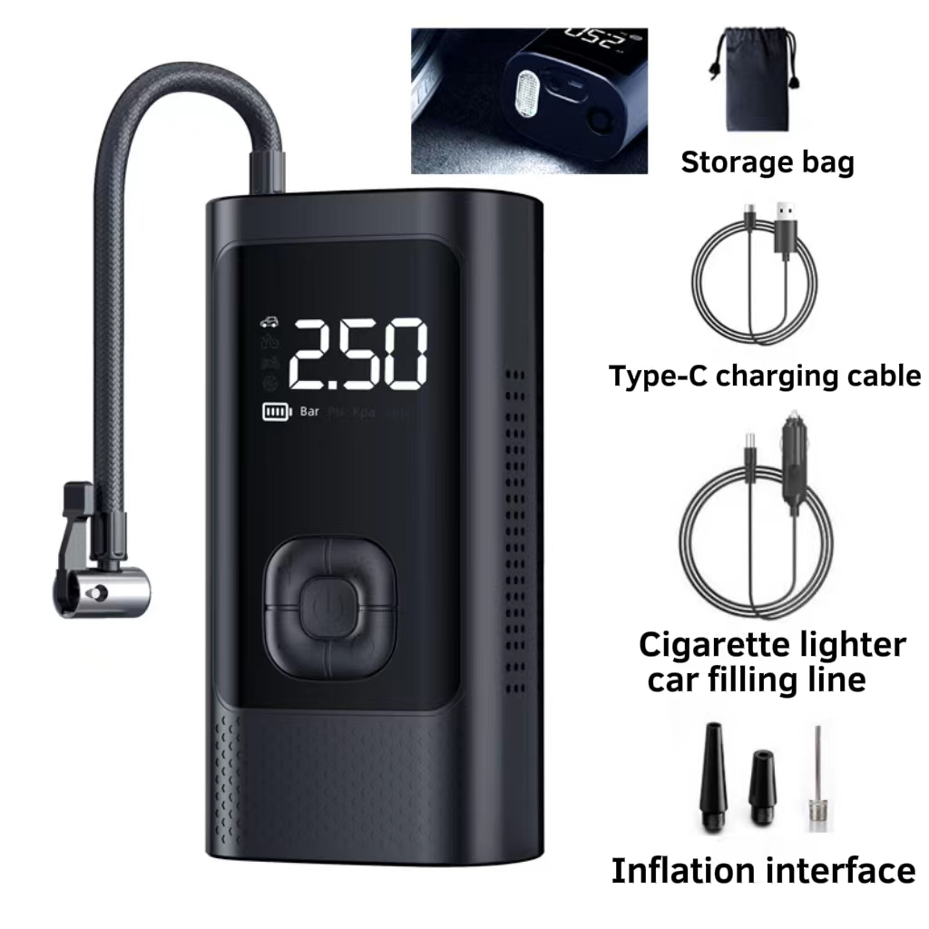 150psi携帯用バルーンポンプ車用エアコンプレッサータイヤ - Car Portable Tire Inflator のレビューと価格