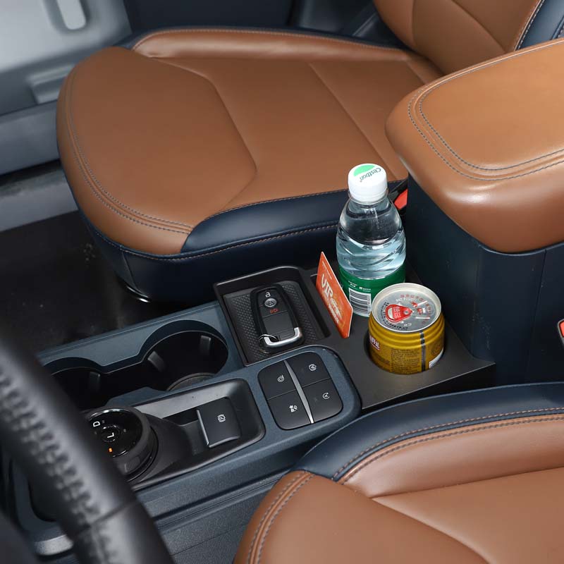 カーセンターコンソール収納ボックスカップホルダーオーガナイザ - Car Accessories Exterior のレビューと価格