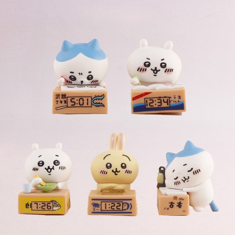 ハチワレうさぎ漫画目覚まし時計置物車内装飾小さくてかわいいデ - Car Accessories Decoration のレビューと価格