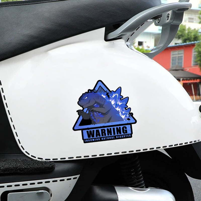熱い販売中！ゴジラ柄カスタマイズカーステッカー、コンピュータ - Car Accessories Decoration のレビューと価格