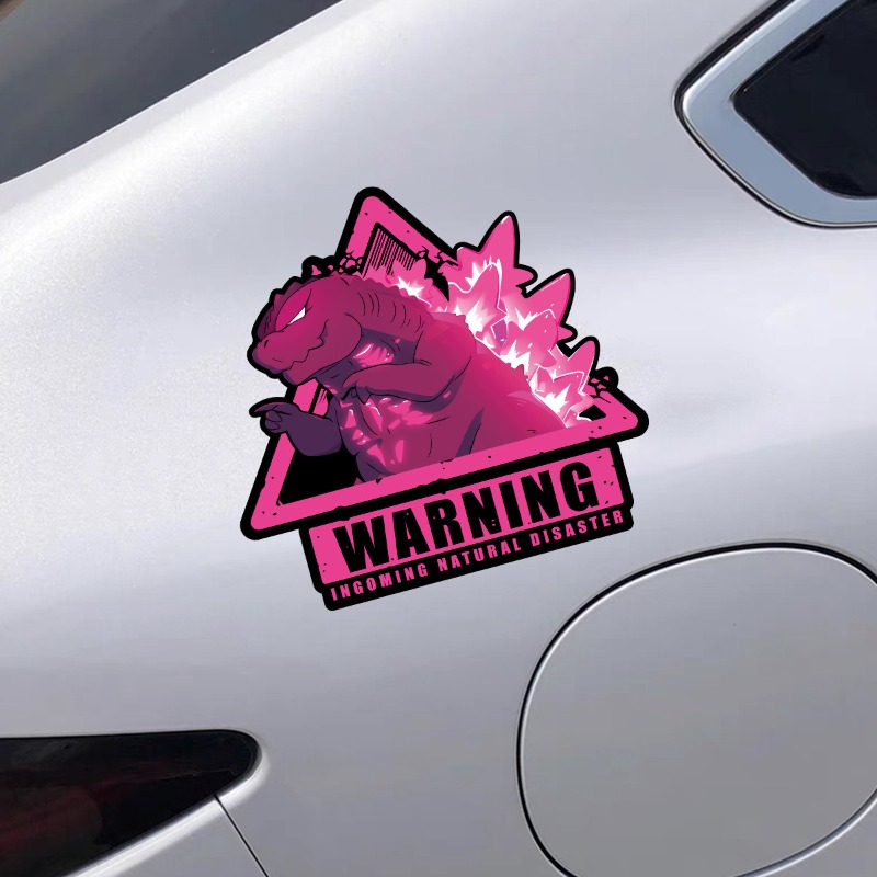 熱い販売中！ゴジラ柄カスタマイズカーステッカー、コンピュータ - Car Accessories Decoration のレビューと価格