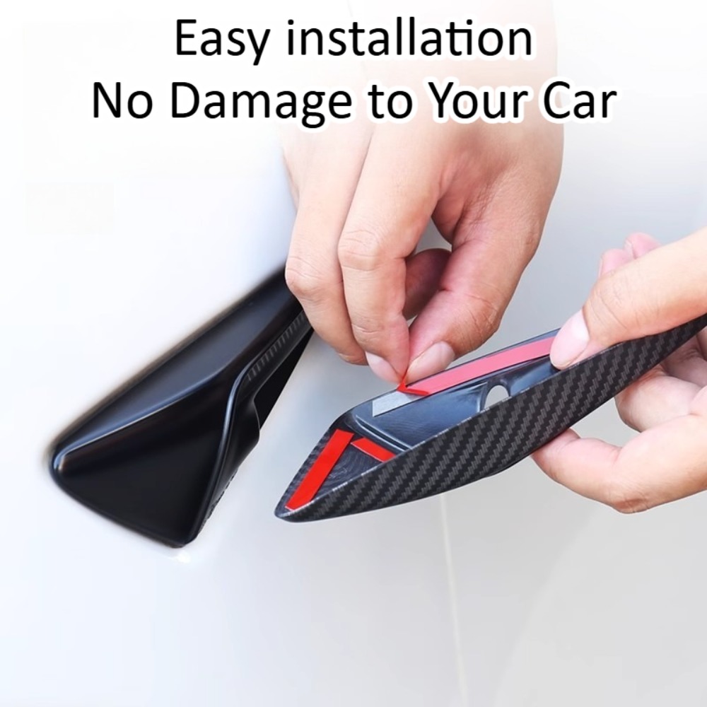 カーボンファイバーカメラカバートリムテスラモデル Y 3 S - Car Accessories Exterior のレビューと価格
