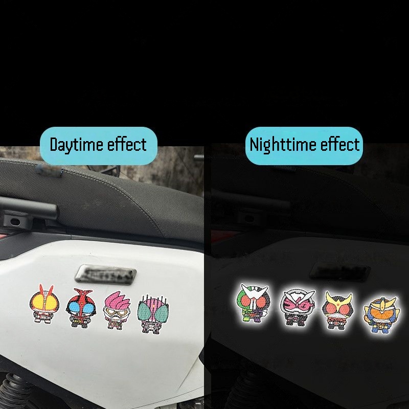 パーソナライズされた仮面ライダーの車用ステッカー、車の窓や車 - Car Accessories Sticker のレビューと価格