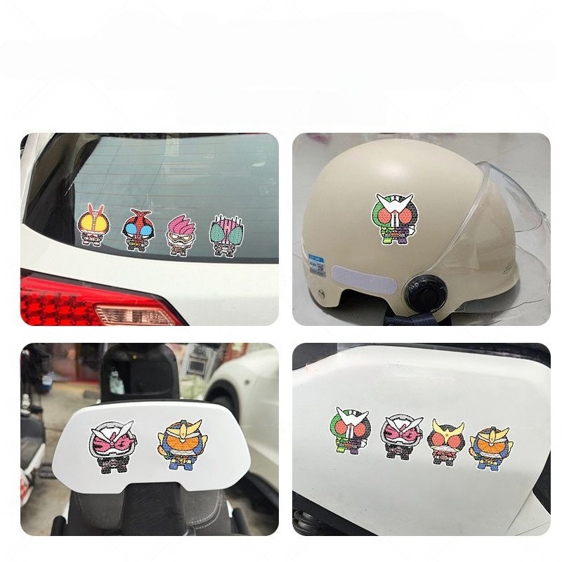 パーソナライズされた仮面ライダーの車用ステッカー、車の窓や車 - Car Accessories Sticker のレビューと価格