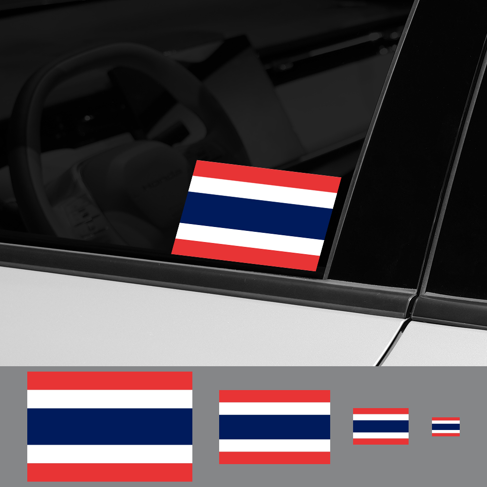 防水PVCステッカー,タイ国旗付き,車,オートバイ,車,スタ - Car Accessories Thailand のレビューと価格