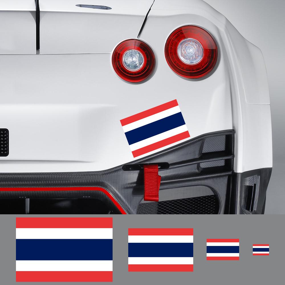 防水PVCステッカー,タイ国旗付き,車,オートバイ,車,スタ - Car Accessories Thailand のレビューと価格