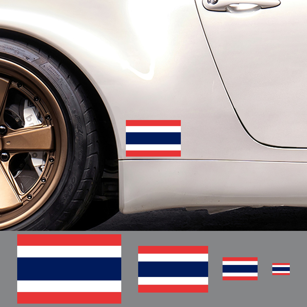 防水PVCステッカー,タイ国旗付き,車,オートバイ,車,スタ - Car Accessories Thailand のレビューと価格