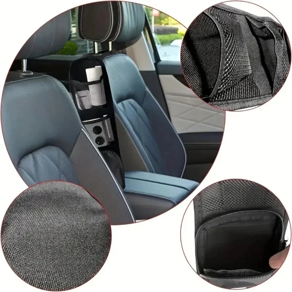 ユニバーサルカーシートサイドハンギング収納オーガナイザーバッ - Car Accessories Exterior のレビューと価格