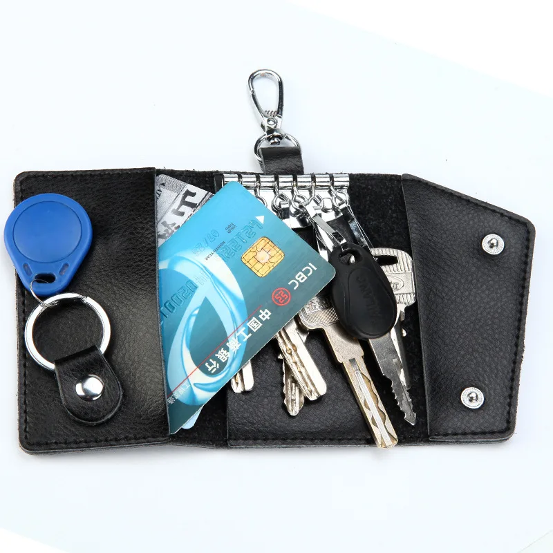 本革キーホルダー男性キーホルダーオーガナイザーポーチ車のキー - Car Accessories Gifts For Men のレビューと価格
