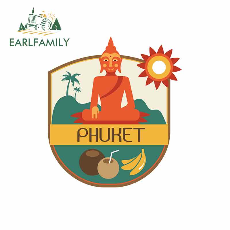EARLFAMILY 13cm x 11.5cm for P - Car Accessories Thailand のレビューと価格